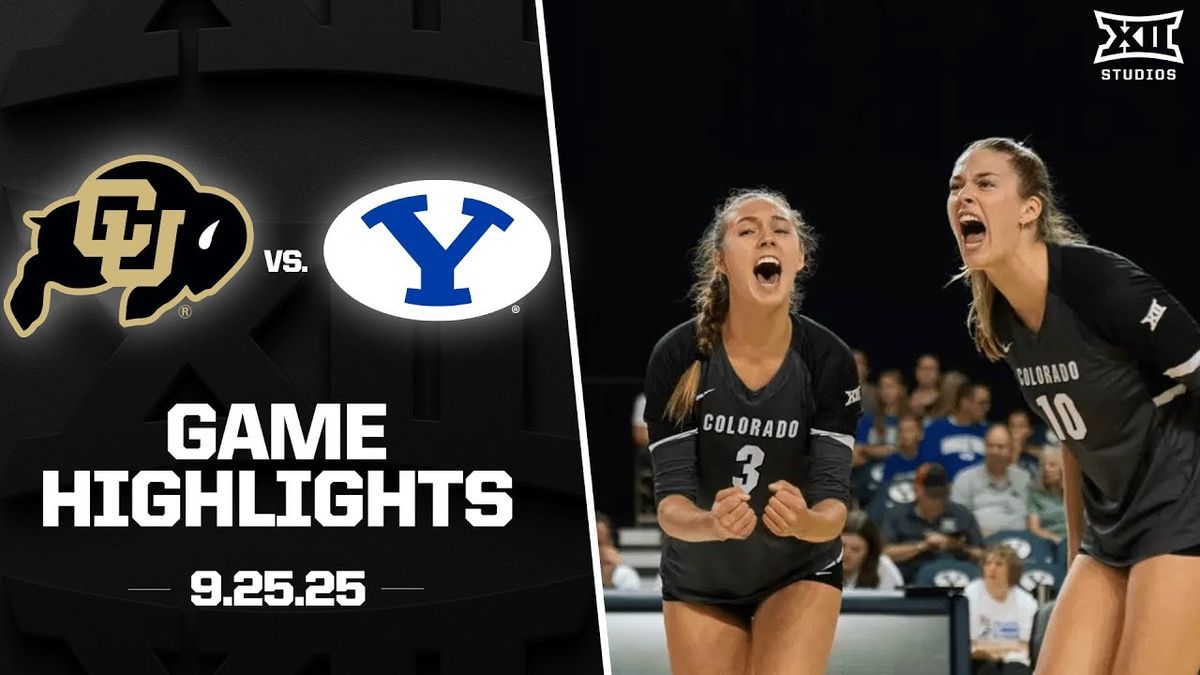 Colorado Buffaloes Women's Volleyball vs. TCU Lady Horned Frogs