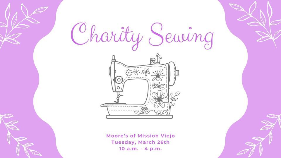 Charity Sewing Moore's of Mission Viejo 25390 Marguerite Pkwy