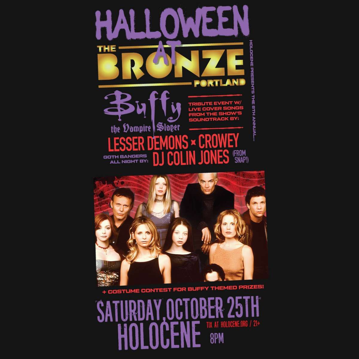 Halloween At The Bronze - Buffy The Vampire Slayer Tribute