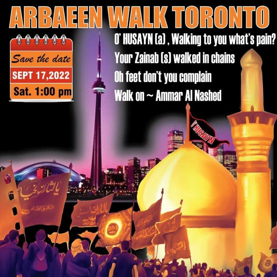 Arbaeen Walk Toronto 2022 Queen's Park, Toronto, ON September 17, 2022