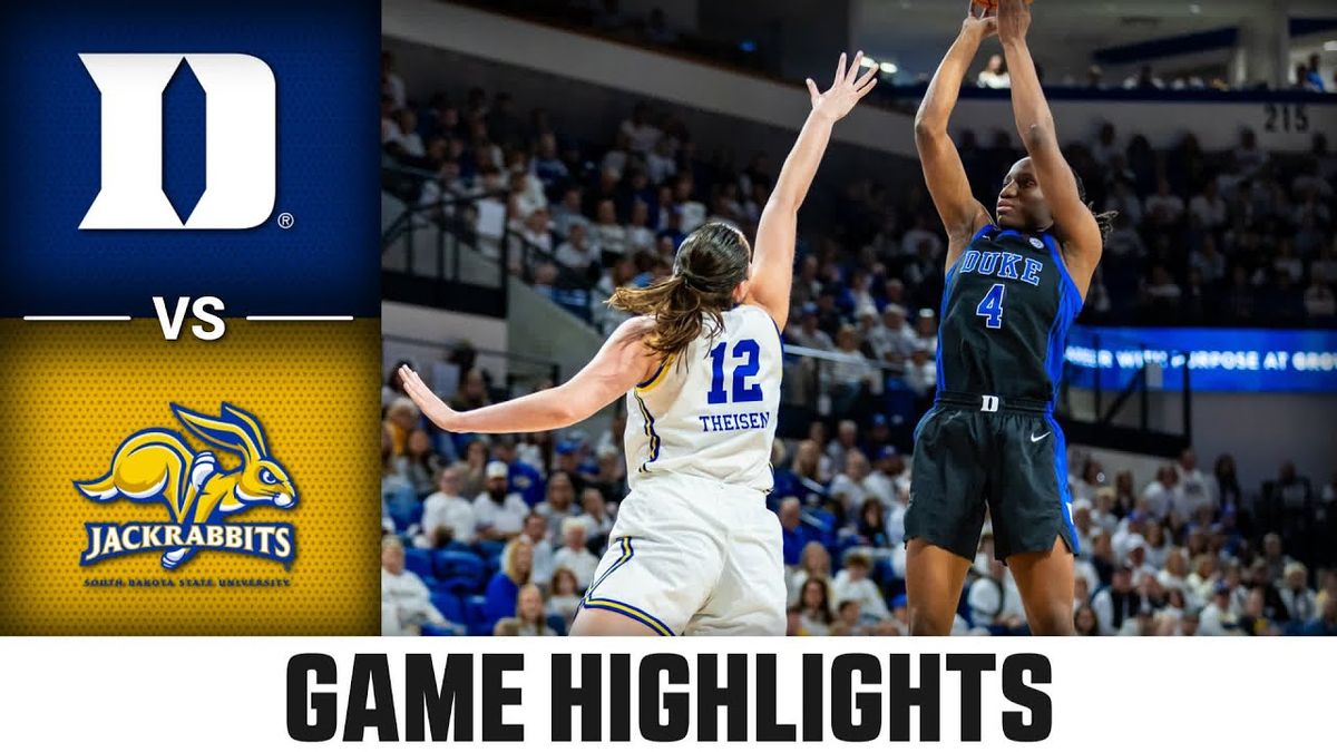 South Dakota State Jackrabbits at Duke Blue Devils Womens Basketball at Cameron Indoor Stadium
