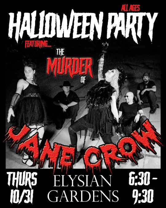 Halloween in the Garden ft. Murder of Jane Crow 101 40th St S