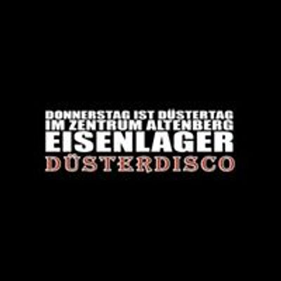 D\u00fcsterdisco im Eisenlager Zentrum Altenberg