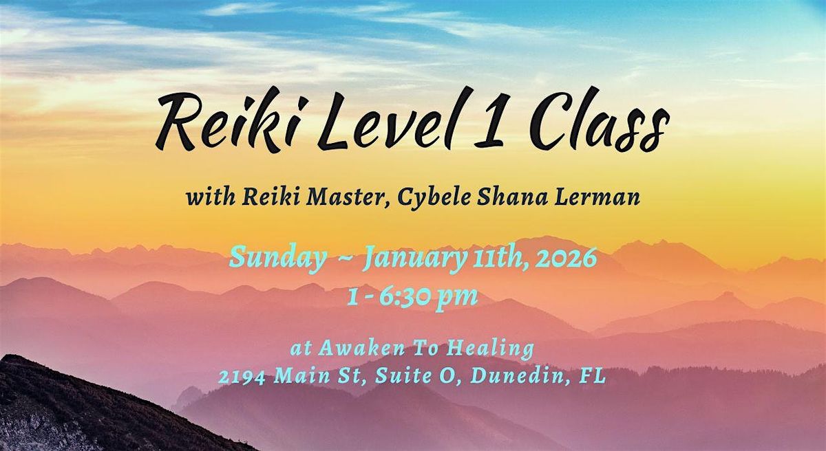 Reiki Level 1 Class
