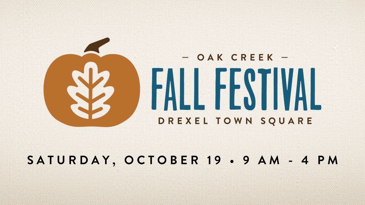 Oak Creek Fall Festival 2024 Drexel Town Square, Oak Creek, WI