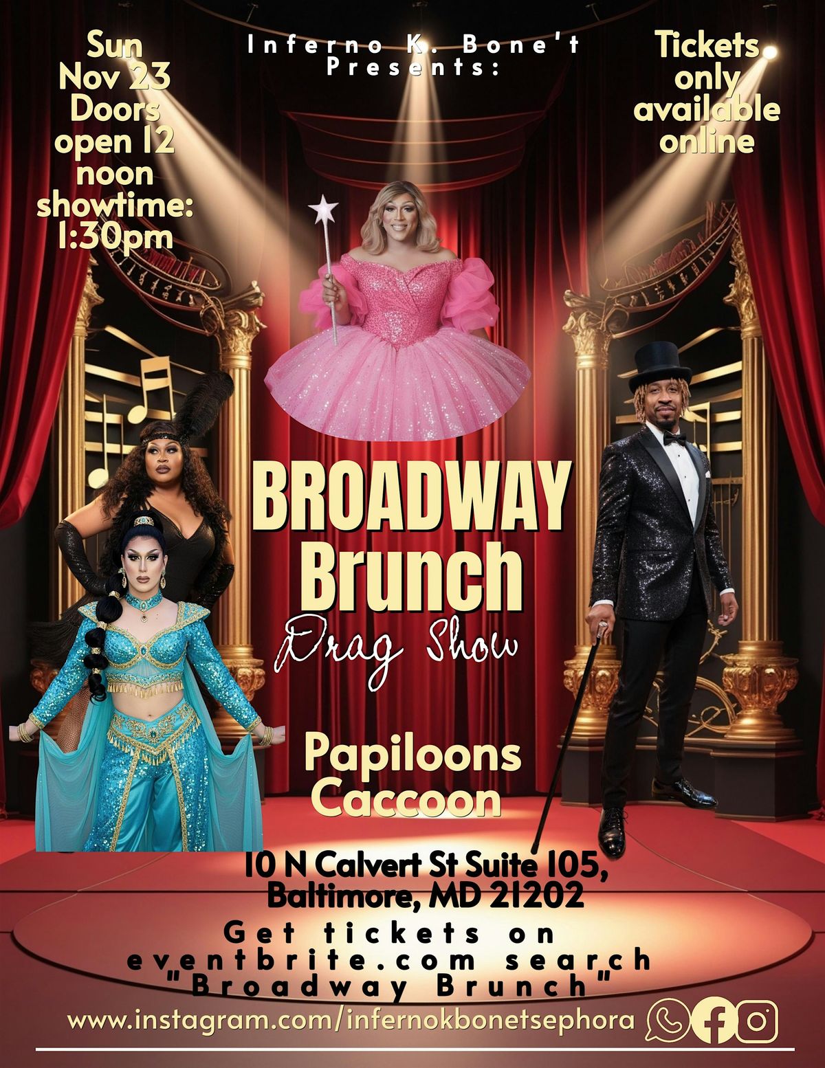 Broadway Brunch Drag Show