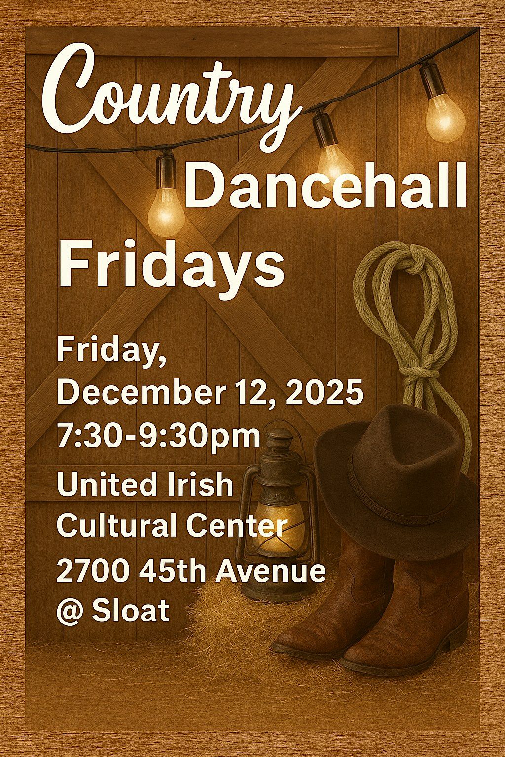 Country Dancehall Fridays
