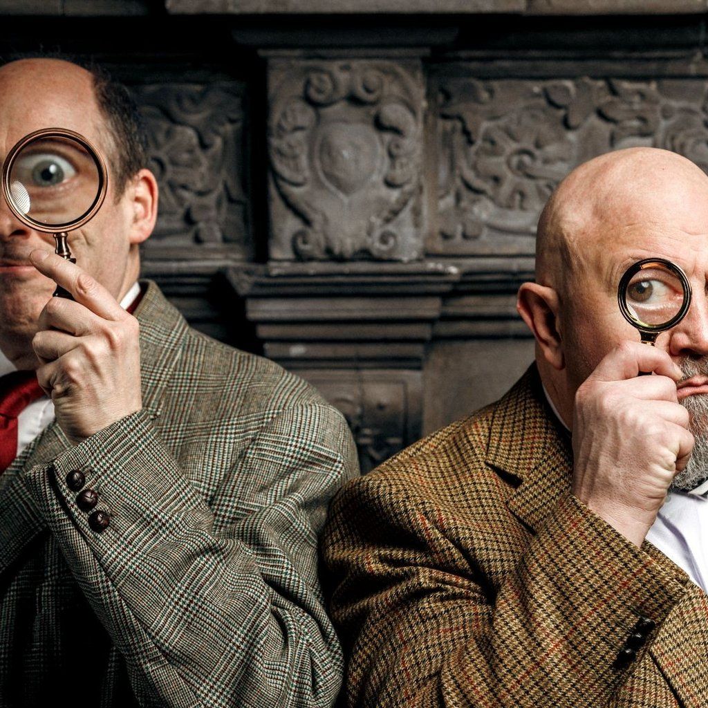 Holmes and Watson and The Curious Case of the Masked Magician