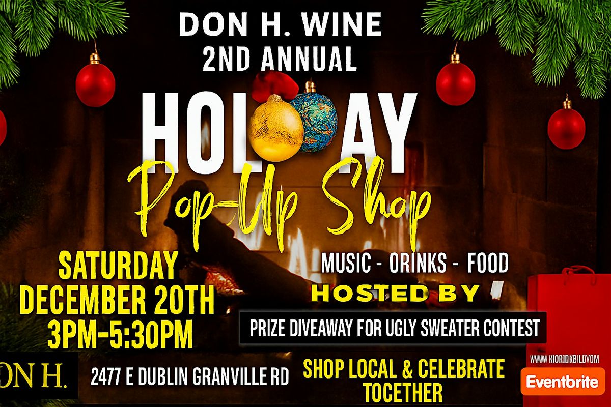 Don H. Wine 2nd Annual Holiday Pop Up