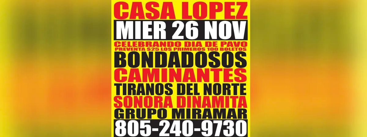 LOS  BONDADOSOS, CAMINANTES & MAS