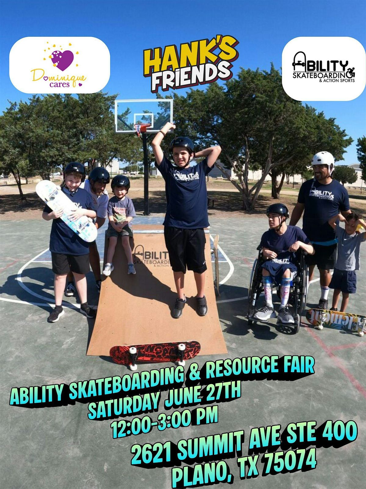 Stronger Together: Ability Skateboarding & Resource Fair