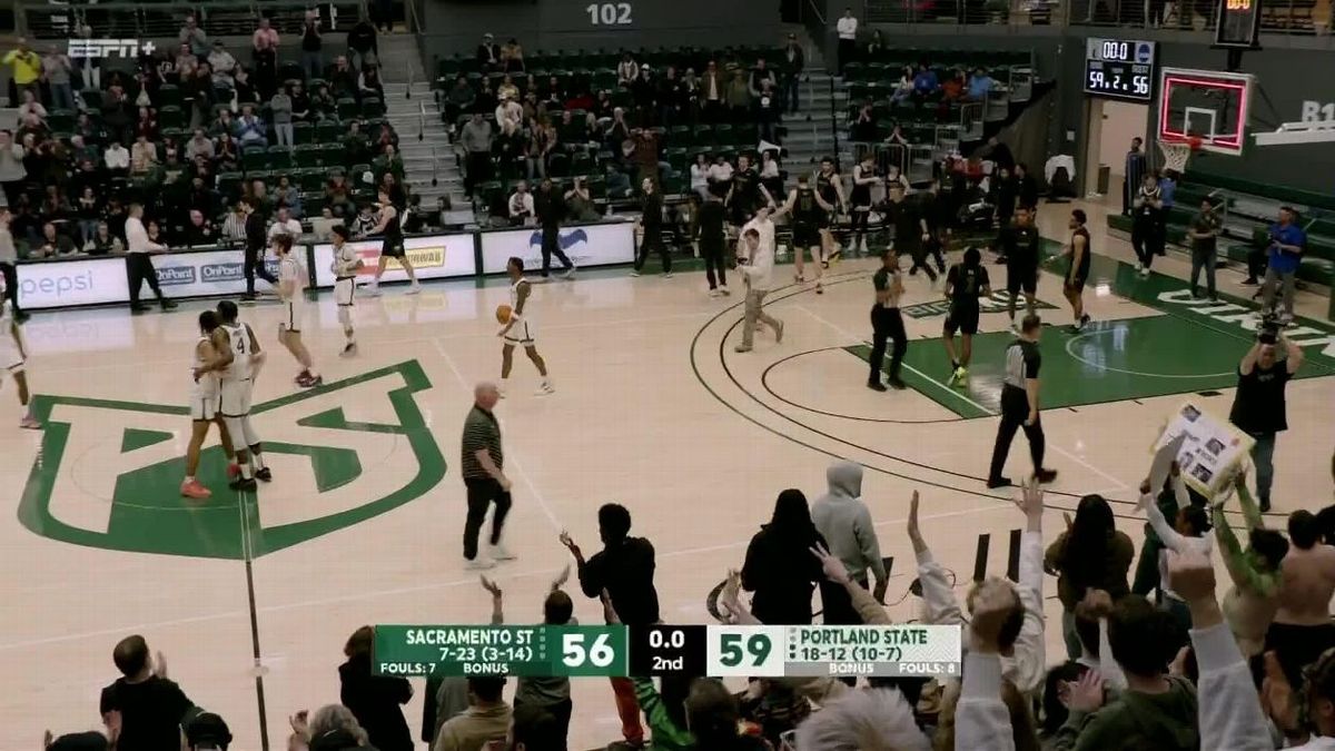 Parking Portland State Vikings at Sacramento State Hornets Mens Basketball