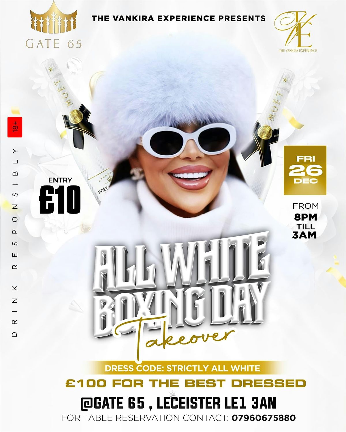 All White Boxing Day Takeover