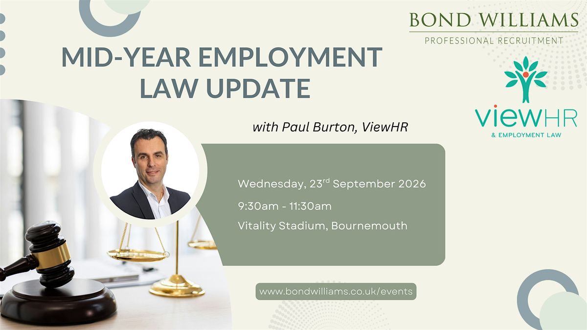 Mid-Year Employment Law Update September 2026