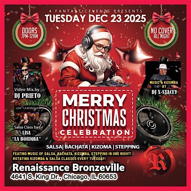 SBK Salsa Tuesdays @ Renaissance Bronzeville (Christmas Celebration)