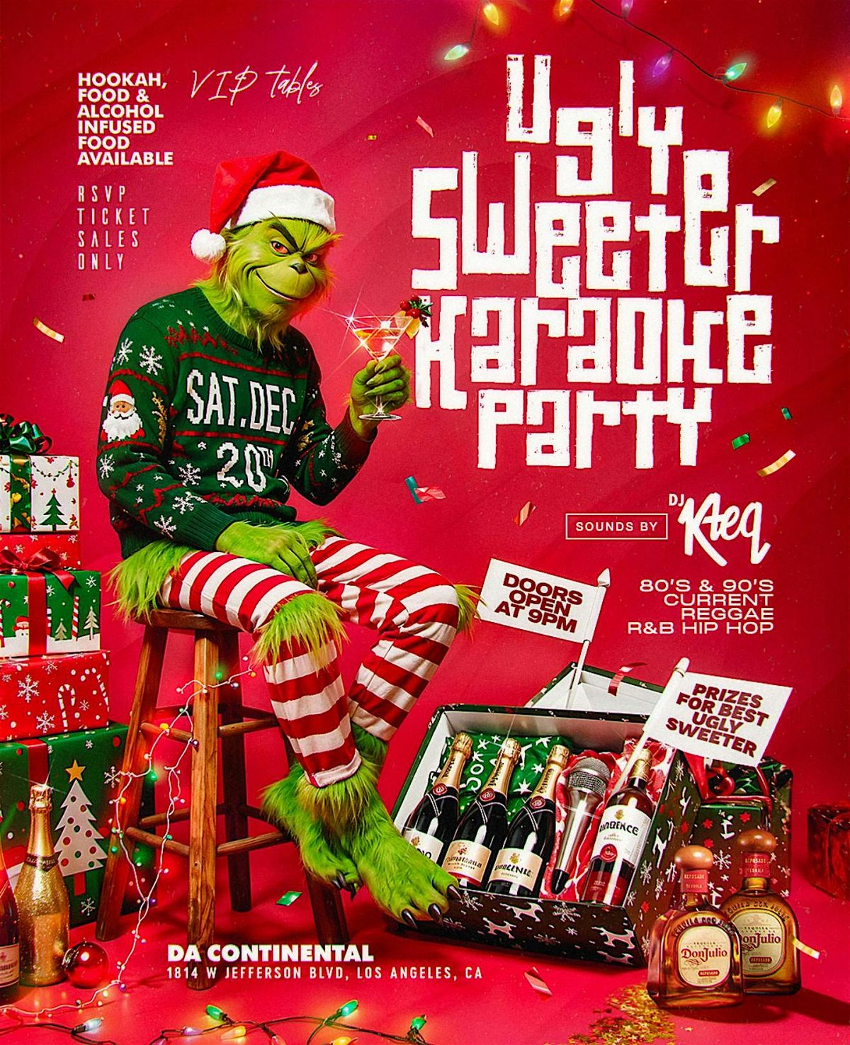 Ugly Sweeter Karaoke Christmas Party