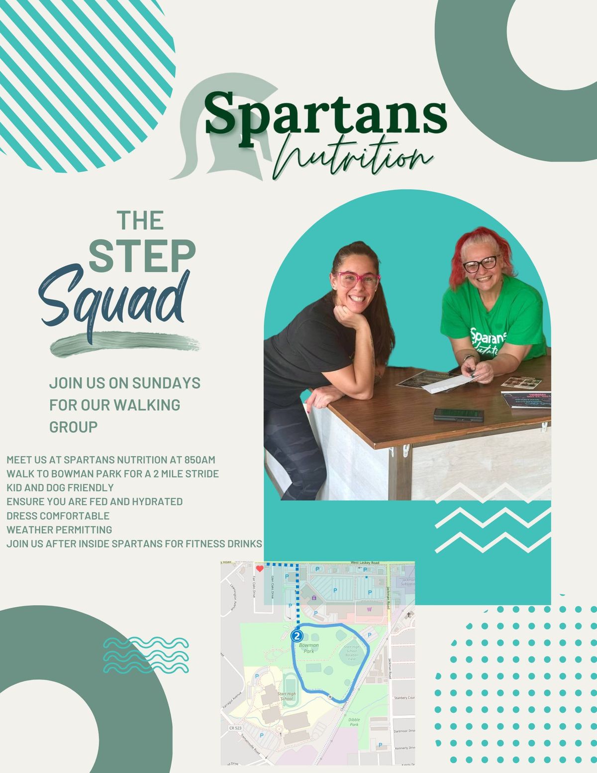 The Step Squad | Spartans Nutrition, Toledo, OH | September 15, 2024