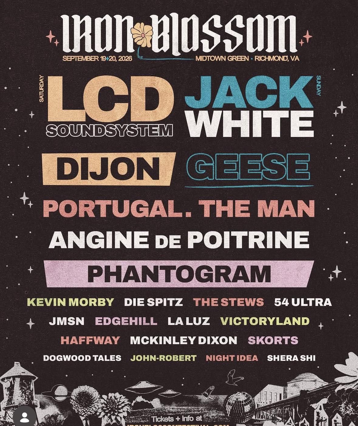 2026 Iron Blossom Music Festival - 2 Day Pass at Midtown Green