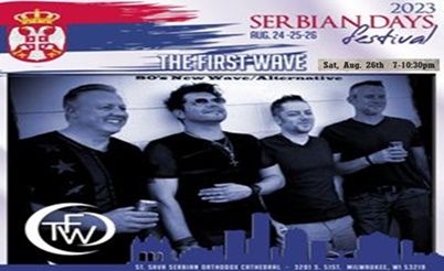 The First Wave - 80's New Wave\/Alt band at Serbian Days Festival in Milwaukee