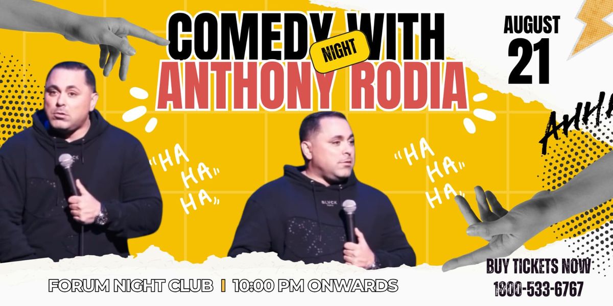 Anthony Rodia at Paramount Hudson Valley Theater