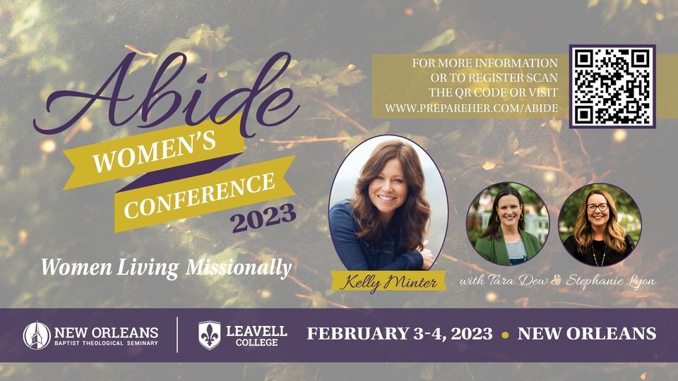 2023 Abide Womens Conference New Orleans Baptist Theological Seminary