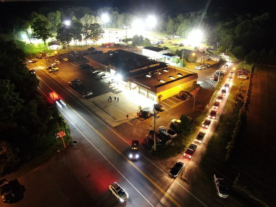 Under the Lights Car Show Baden Volunteer Fire Department VFD