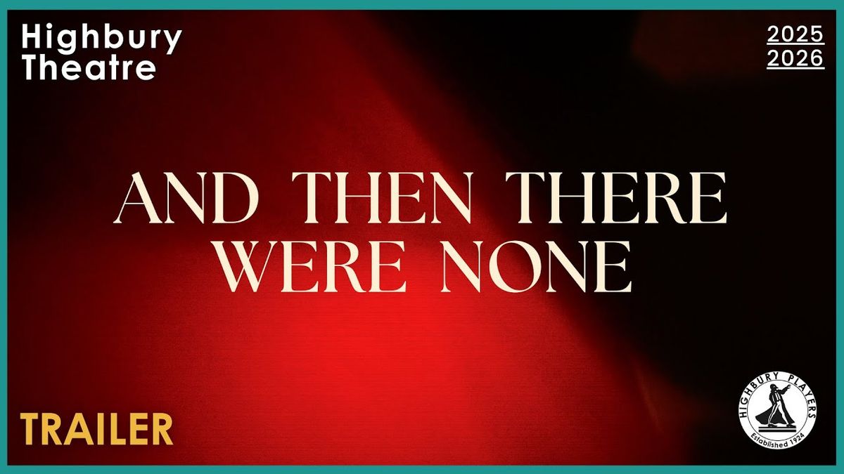 And Then There Were None - The Play