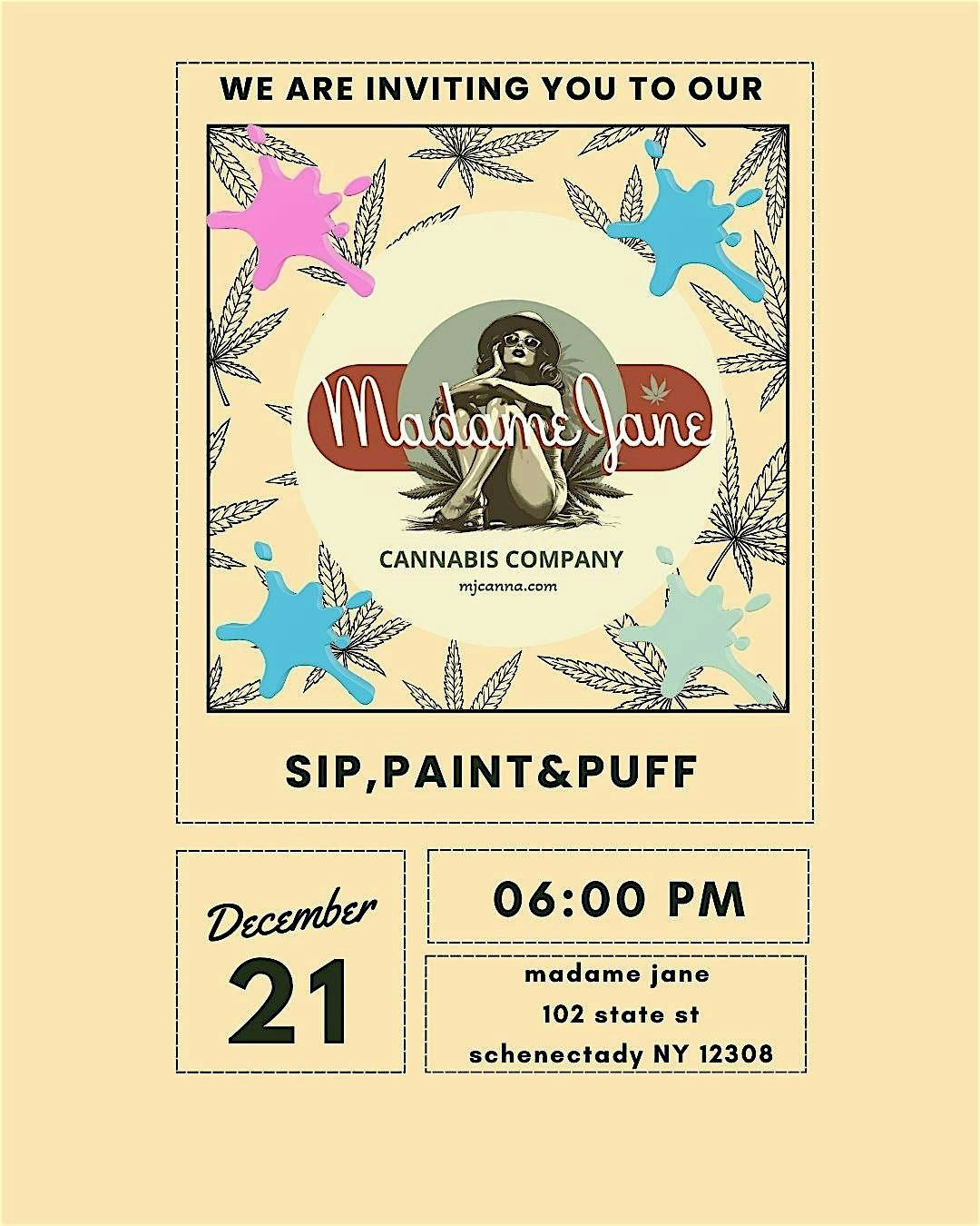 Madame Jane Puff & Paint