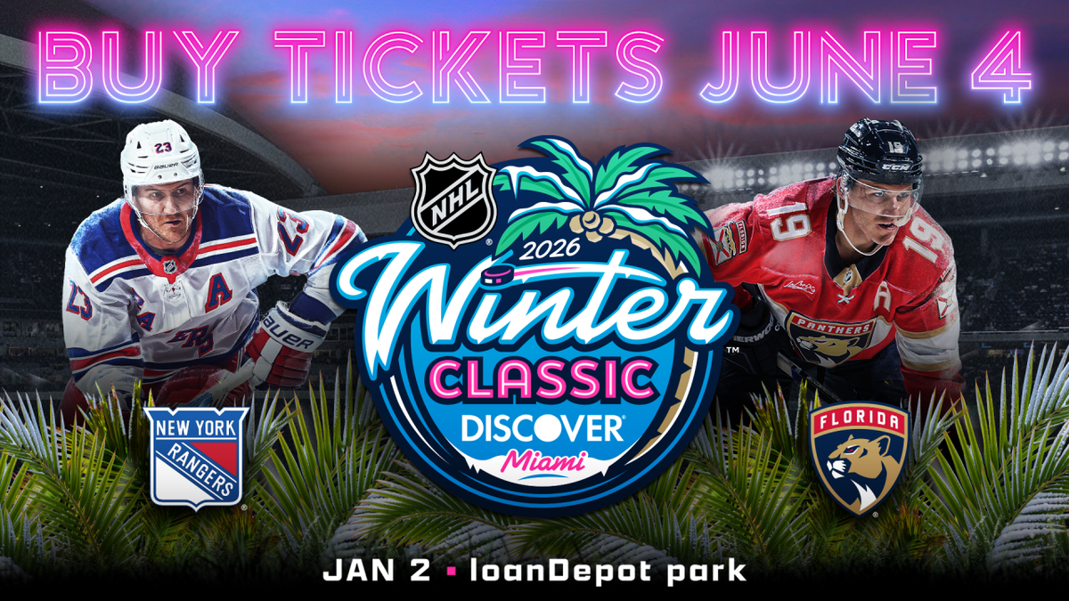 Parking Florida Panthers at New York Rangers