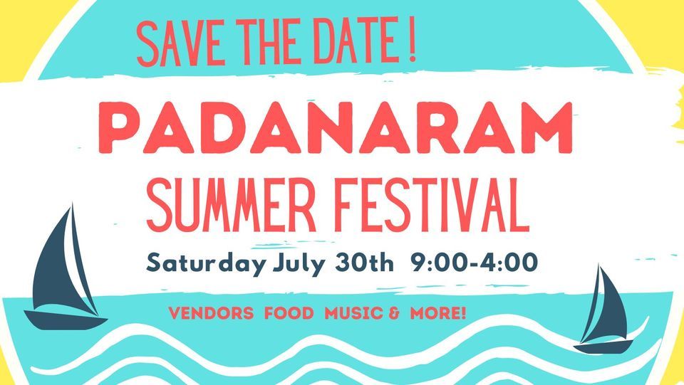 Padanaram Summer Festival & Sidewalk Sale Padanaram Harbor, South