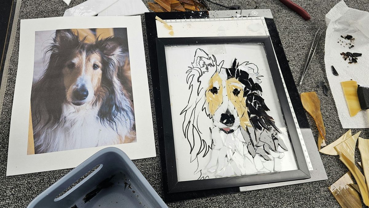 Pets Stained Glass Mosaic