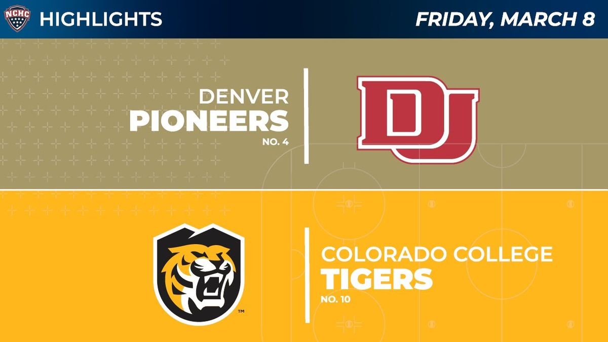 Colorado College Tigers vs. Denver Pioneers