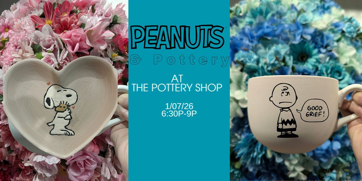 Peanuts & Pottery at The Pottery Shop