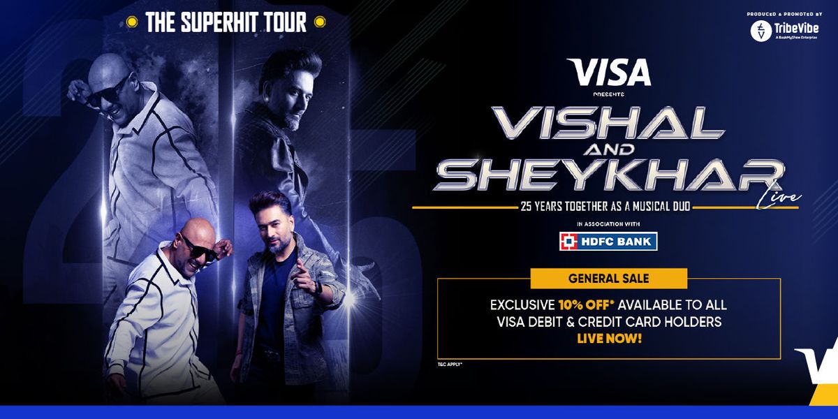 THE SUPERHIT TOUR VISHAL AND SHEYKHAR LIVE MUMBAI