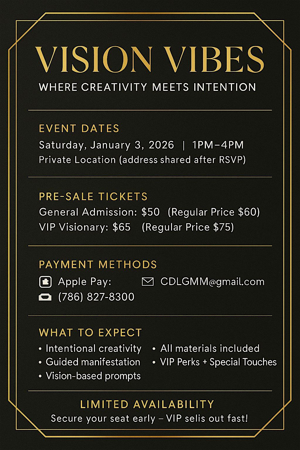 Vision Vibes: Where Creativity Meets Intention