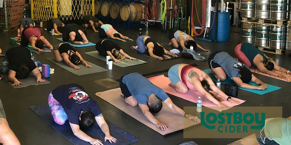 Memorial Day: Yoga at Lost Boy Cider