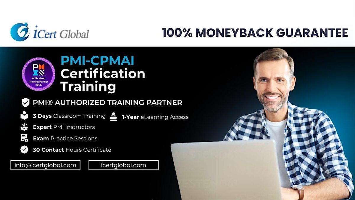 PMI-CPMAI Certification weekend Training in Asheville, NC
