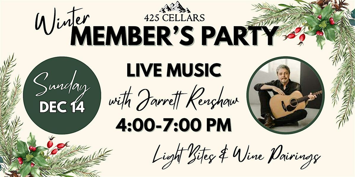 425 Cellars Club Members Winter Party