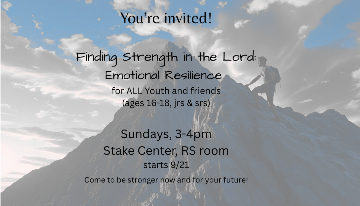 Finding Strength in the Lord - Emotional Resilience - Youth