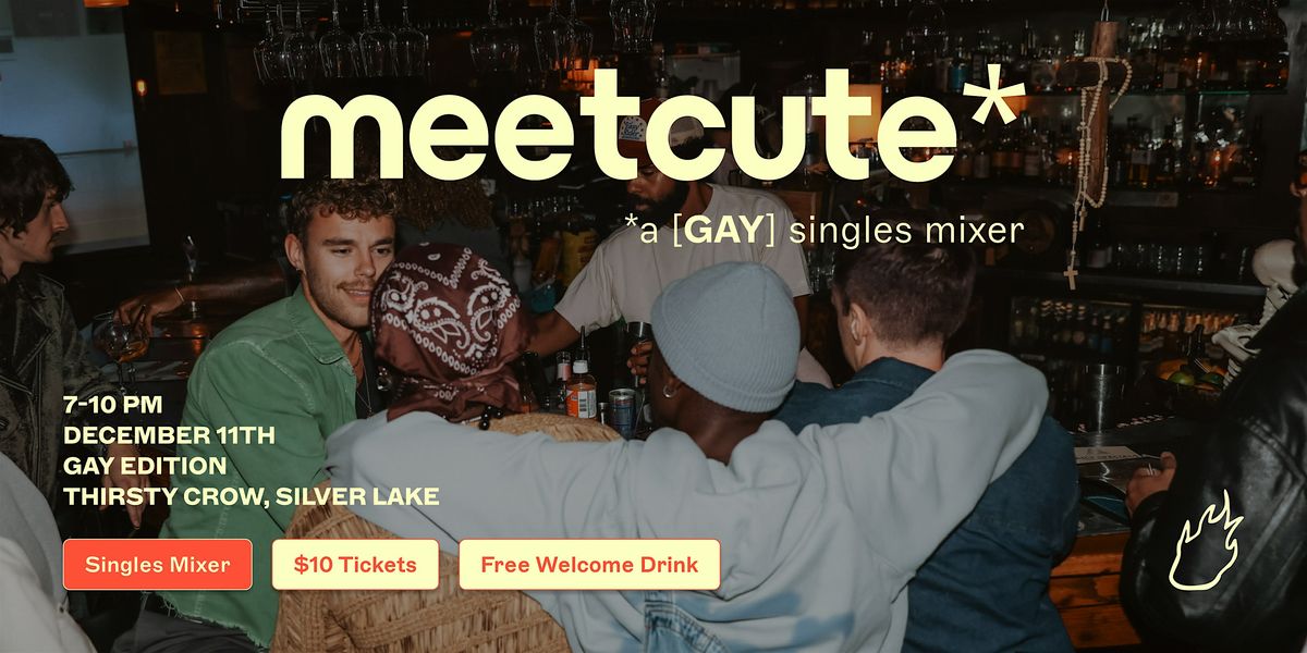 Friend or Flame Gay Singles Mixer | Thirsty Crow | Silver Lake