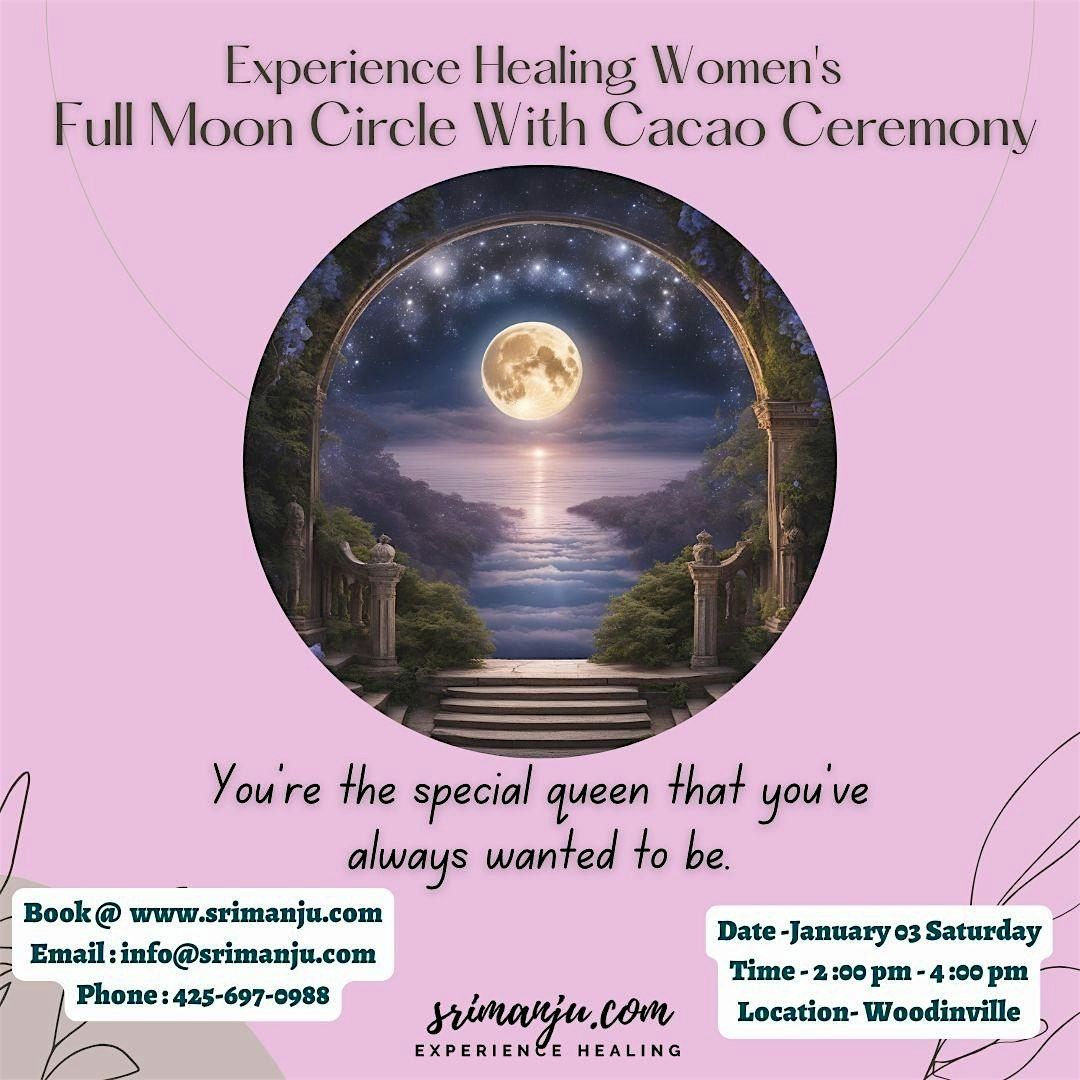 [NEW CIRCLE] January Full Moon Women's Healing Circle
