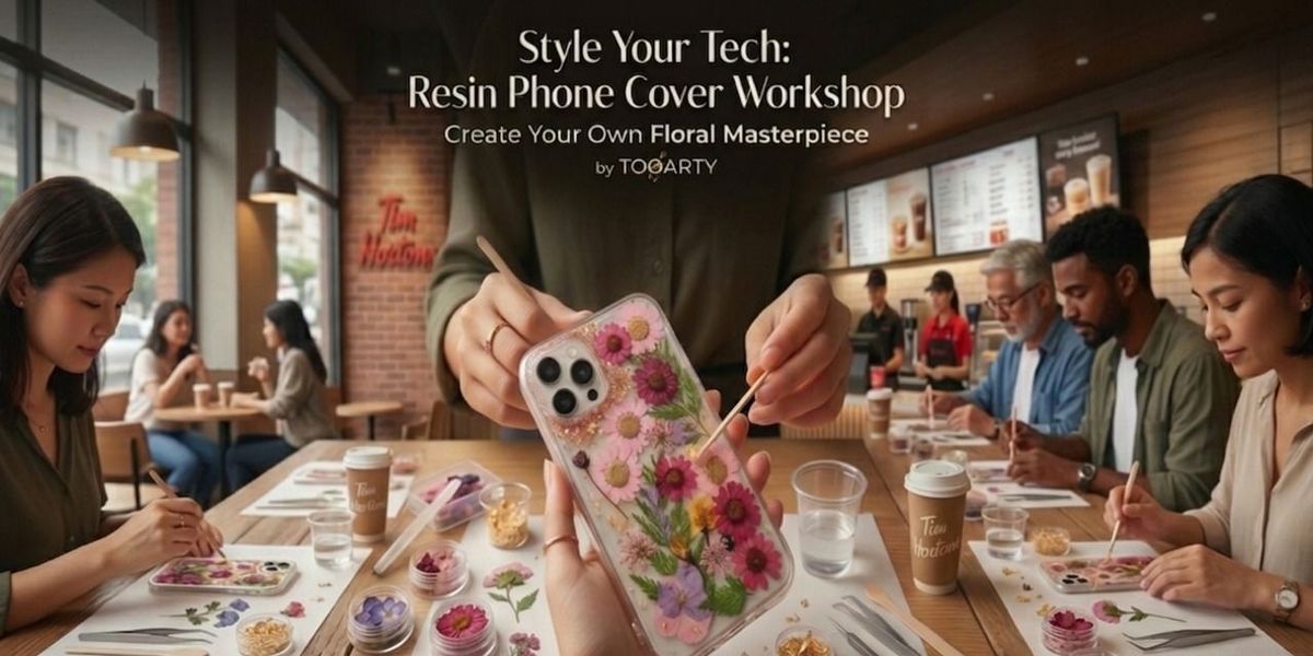 Style your Tech: Resin Phone Cover Workshop