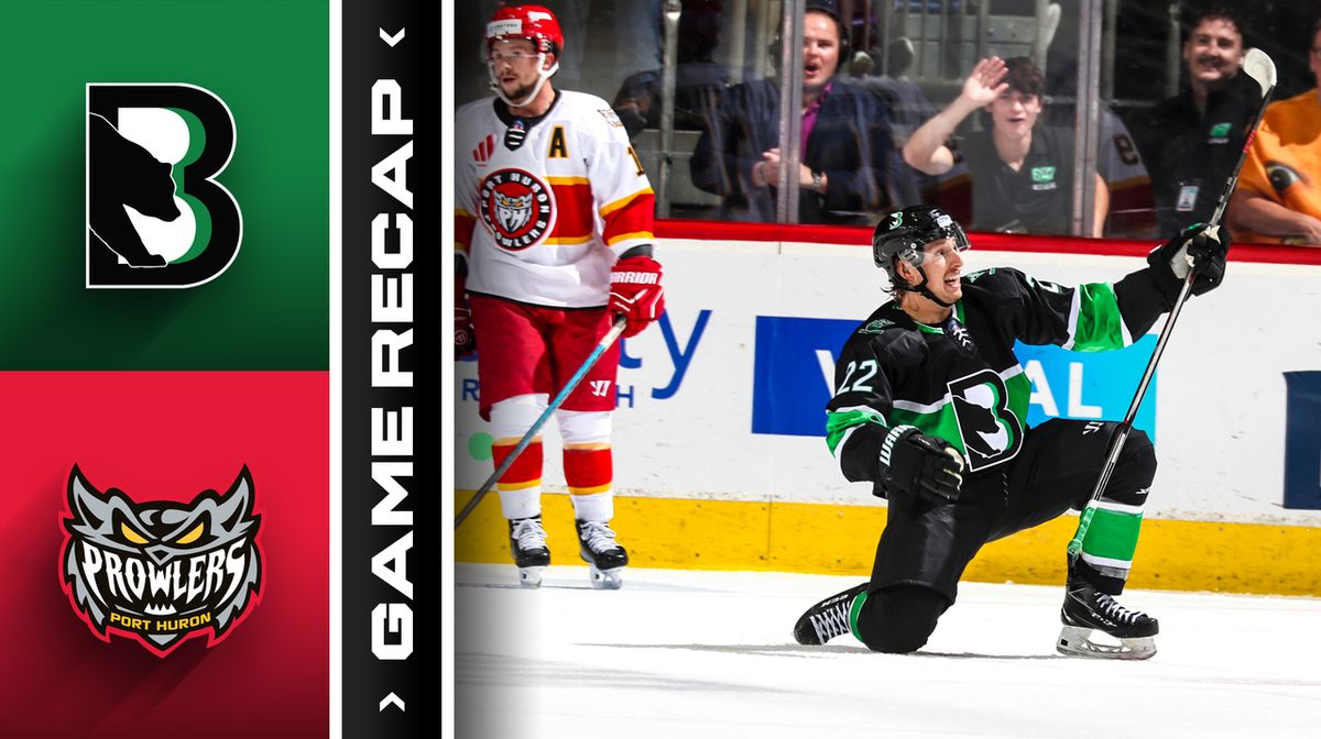 Port Huron Prowlers at Binghamton Black Bears