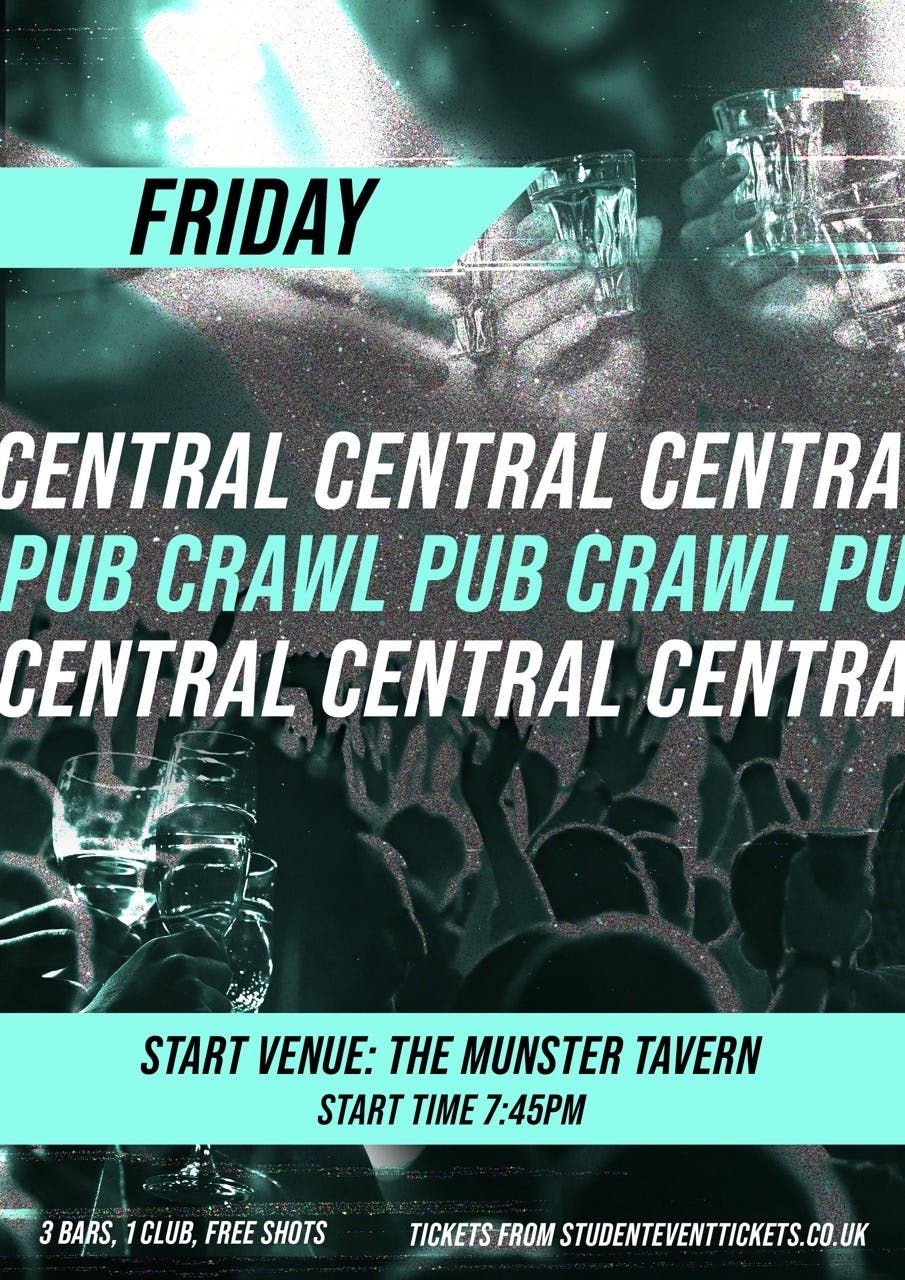 CENTRAL LONDON PUB CRAWL - FRIDAY 7TH NOVEMBER
