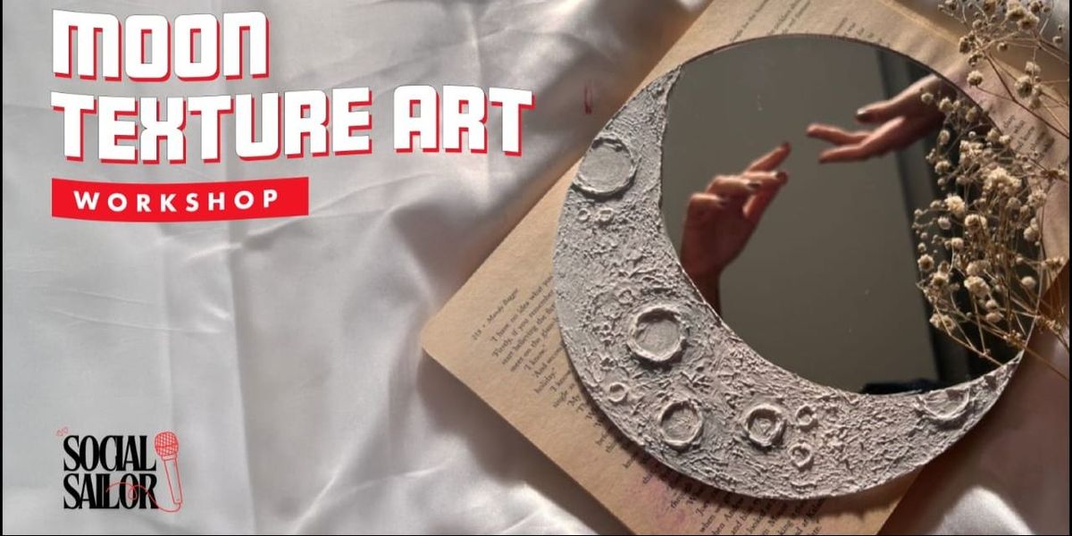 Moon Texture Art Workshop - Bangalore