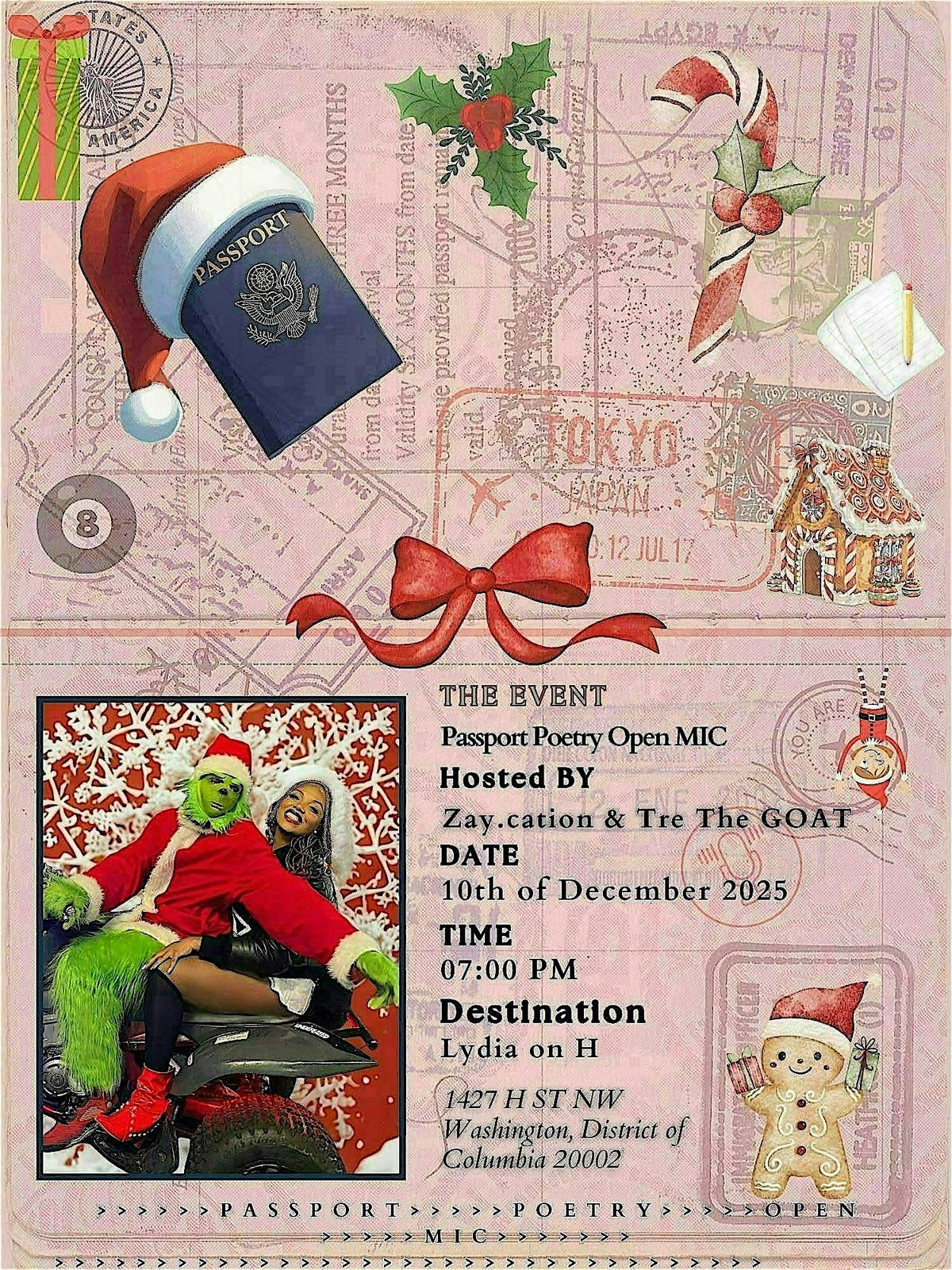 Passport Poetry Open Mic