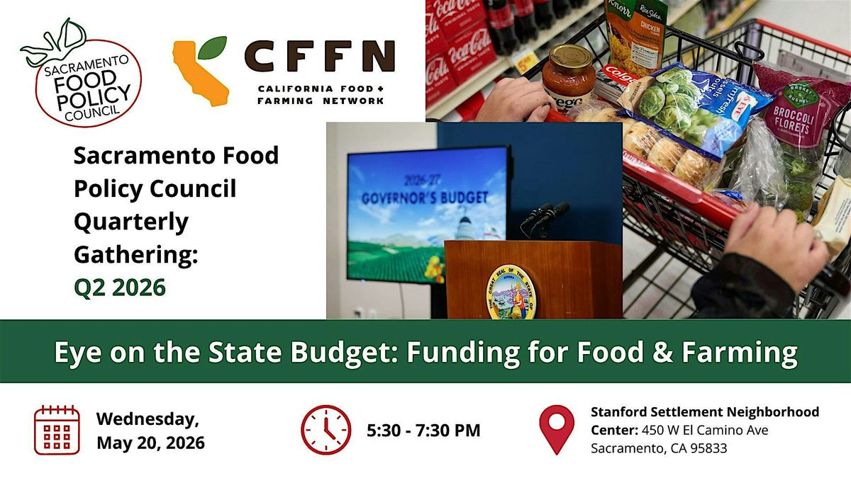 Eye on the State Budget: Funding for Food & Farming