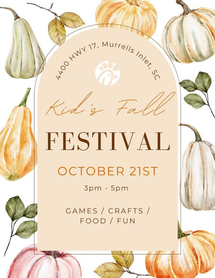 Kids Fall Festival ChickfilA Murrells Inlet (4400 Highway 17