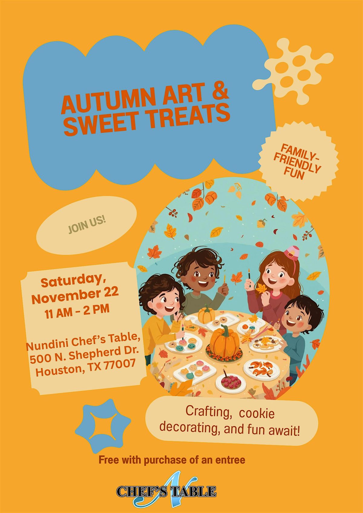 Autumn Art & Sweet Treats