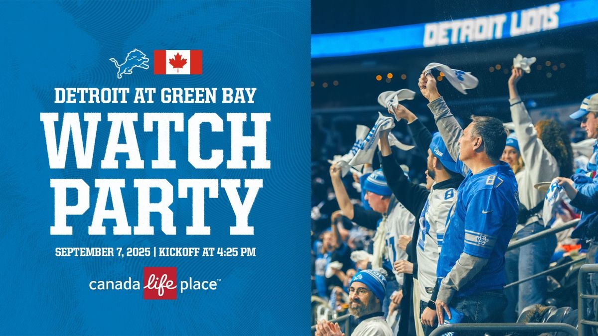 Detroit Lions Watch Party